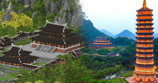 Chùa Bái Đính "gây bão" toàn cầu khi xuất hiện lộng lẫy trong game Minecraft, giúp đội ngũ Việt Nam giành ngôi Vô địch thế giới