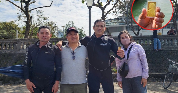 Vụ đánh rơi 2 cây vàng xuống sông Hương: Đã tìm thấy cả 2, chủ nhân lên tiếng