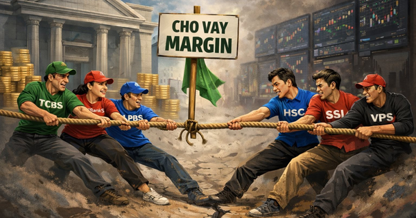 Cuộc đua cho vay margin: Nhóm CTCK có ngân hàng hậu thuẫn bứt tốc, HSC gây bất ngờ tăng gần 8.000 tỷ dư nợ trong một quý