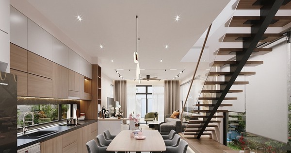 Các mẫu cầu thang xương cá độc đáo cho nhà phố