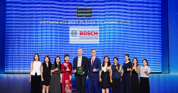 Bosch Việt Nam: Nâng tầm thương hiệu qua giải thưởng nhân sự danh giá