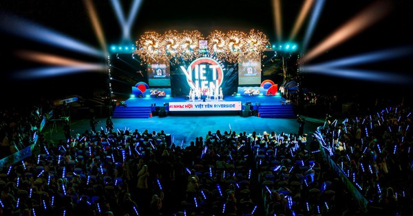 Đại nhạc hội Việt Yên Riverside: Khẳng định vị thế đô thị thương mại giải trí 24/7