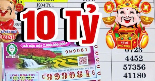 Xổ số miền Nam: Sáng 28-1, lộ diện người phụ nữ trúng độc đắc 10 tỉ đồng