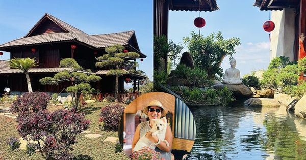 Cận cảnh biệt phủ 10.000m2, đẹp như resort ở Lâm Đồng của nam nghệ sĩ đình đám