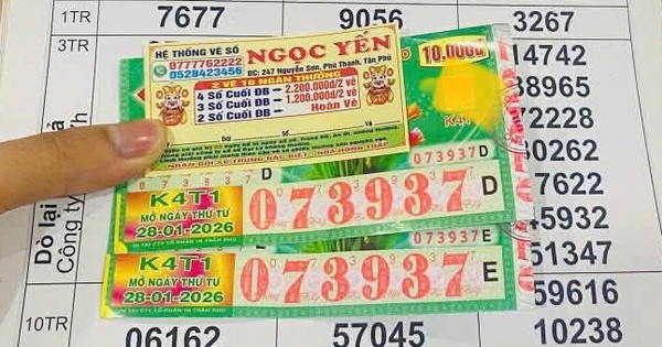 Xổ số miền Nam: Đại lý ở TPHCM và Tây Ninh đang tìm người trúng độc đắc 24 tờ vé số