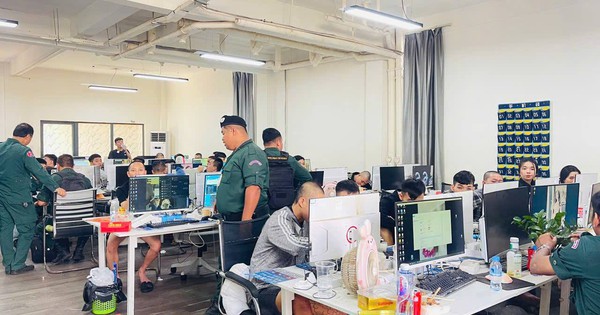 Cảnh sát đột kích nhiều địa điểm ở Campuchia, bắt ông trùm Lê Đình Hùng SN 1989