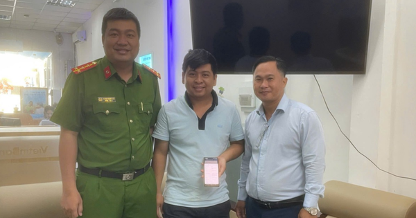 Sau khi chuyển khoản 600 triệu đồng đến tài khoản VietinBank đuôi 9999, người đàn ông liền đến công an trình báo