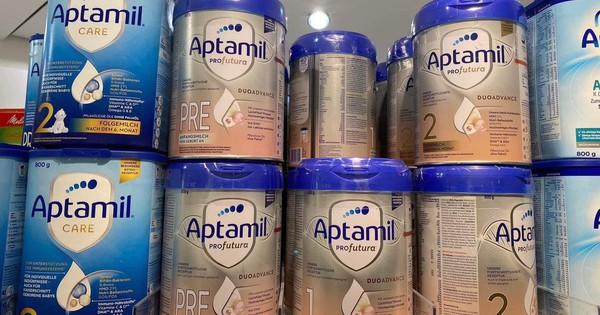 Đến lượt Aptamil Đức bị thu hồi