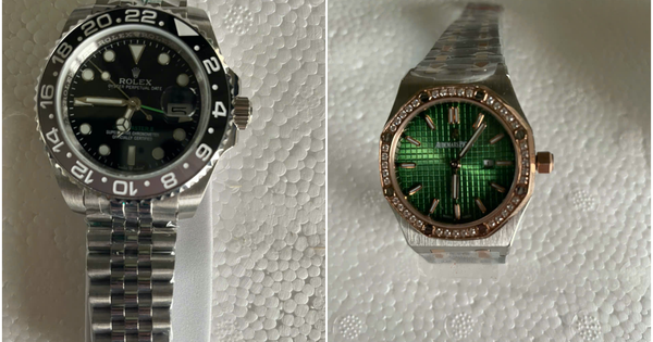 Phát hiện lô đồng hồ "nhái" thương hiệu Patek Philippe, Rolex, Hublot