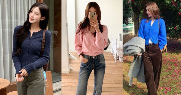 Thời tiết này là phải mặc áo cardigan với 5 cách mix sành điệu mọi hoàn cảnh