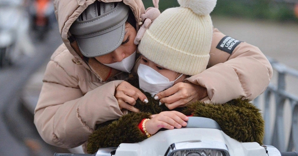 Không khí lạnh sầm sập tràn về: Miền Bắc chìm trong rét buốt, Hà Nội lạnh tê tái thấp nhất 10 độ C