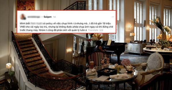 Chi 19 triệu tại khách sạn 5 sao TP.HCM vẫn bị cấm chụp ảnh, cô gái đăng bài tố nhưng không ai bênh nổi