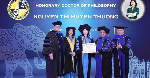 CEO Nagakawa nhận Tiến sĩ danh dự Đại học quốc tế Hoa Kỳ (IAU)