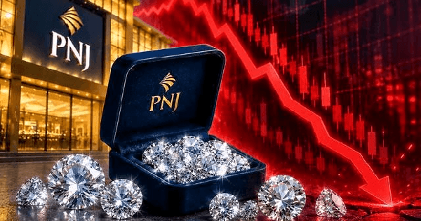 Ảnh minh hoạ cho Cổ phiếu PNJ lại chất đống sàn, dư bán hơn 14,7 triệu đơn vị