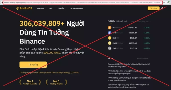 Cảnh báo thủ đoạn lừa đảo cài đặt phần mềm độc hại trên mạng xã hội dịp Tết