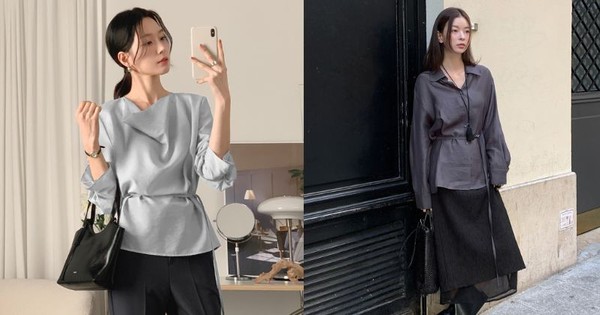 Mẫu áo đang "hot" khủng khiếp: Cứ mặc là dáng thon thả hơn, chuẩn thanh lịch từ công sở ra phố