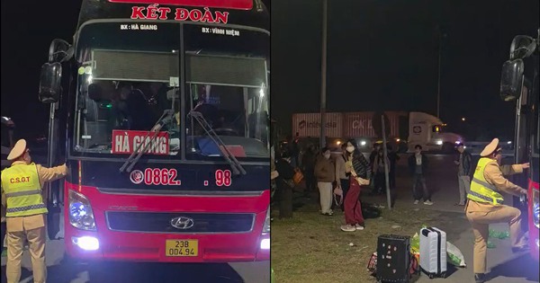 Xe khách 41 chỗ "nhồi" 72 người, tài xế và chủ xe bị phạt gần 200 triệu đồng
