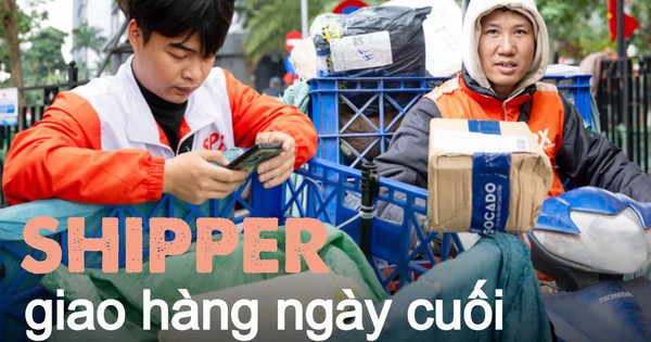 Chuyện gì xảy ra trong ngày làm việc cuối cùng của các shipper ở Hà Nội?