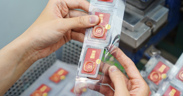 Cuối ngày 16-2, giá vàng miếng SJC tiếp tục giảm