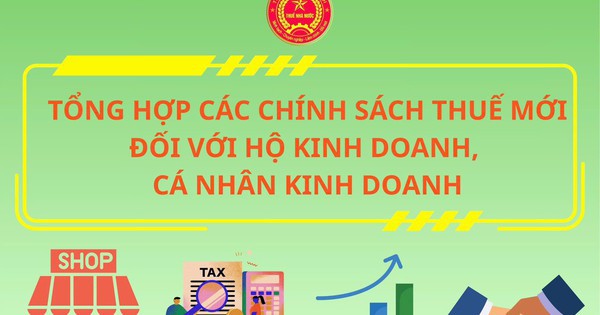 Thuế TP Hà Nội thông tin về tất tần tật chính sách thuế mới hộ kinh doanh, cá nhân kinh doanh cần biết