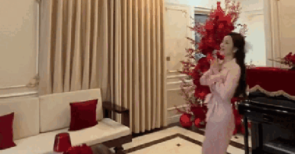 “Phú bà” decor nhà đón Tết khiến gần 1 triệu người rạo rực