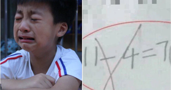 Con làm phép tính “11 - 4 = 7” bị cô giáo gạch đỏ, mẹ tưởng cô chấm sai, bức xúc chất vấn và cái kết ngỡ ngàng