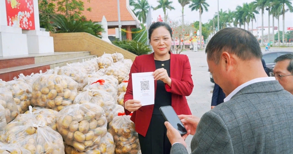 Lãnh đạo xã ở Hưng Yên livestream bán 4,5 tấn khoai tây giúp dân