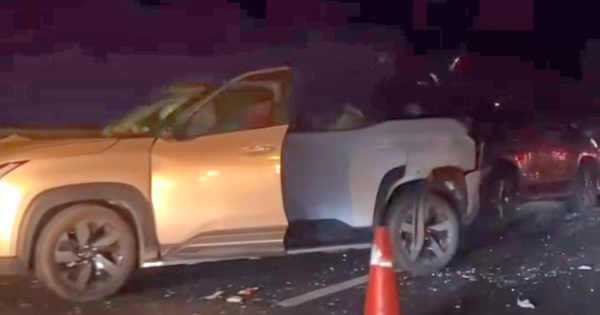 Tai nạn liên hoàn 5 xe trên tuyến cao tốc Phan Thiết – Dầu Giây