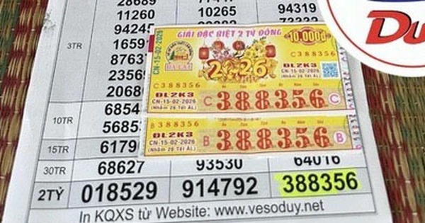 Trúng độc đắc 4 tỷ đồng, người phụ nữ 50 tuổi không nhận thưởng luôn vì lý do ngỡ ngàng