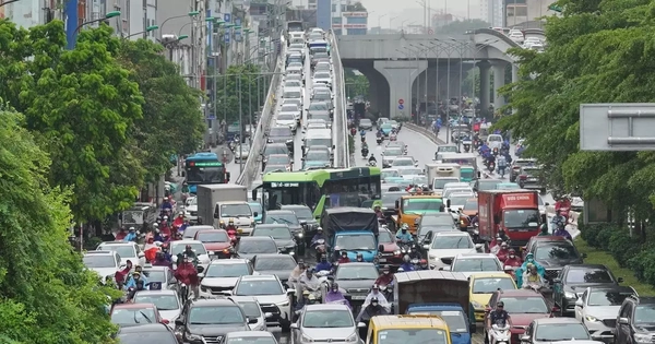 Hiện trạng Vành đai 2 đoạn Ngã Tư Sở – Cầu Giấy trước đề xuất mở rộng