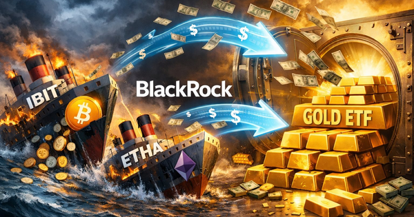 “Trót yêu” vàng, BlackRock đang rời xa Bitcoin?