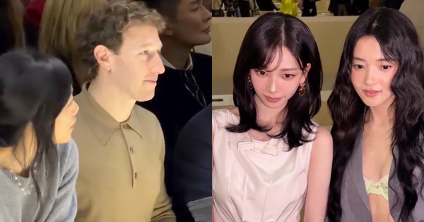 Show Prada năm nay: Tỷ phú Mark Zuckerberg ngồi front row gây tranh cãi, 2 nữ thần Hàn Quốc đọ sắc trong 1 khung hình