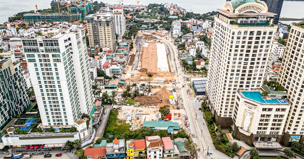 Tuyến đường rộng gần 100m ven Hồ Tây dần thành hình sau một năm thi công