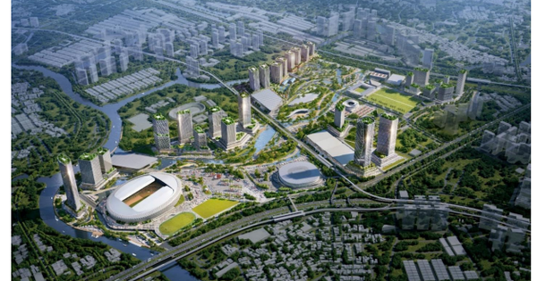 Quá nhanh: Sun Group có động thái mới tại dự án 145.000 tỷ với sân vận động 70.000 chỗ sau 20 ngày động thổ