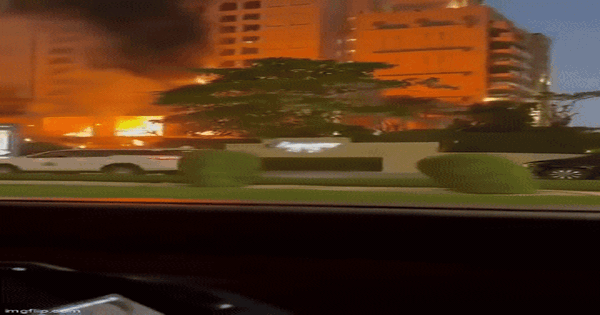 Khách sạn nổi tiếng ở Dubai bị đánh giá 1 sao vì trúng tên lửa của Iran, bình luận của netizen gây chú ý