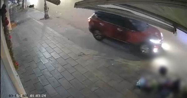 Truy tìm ô tô lao lên vỉa hè, tông gãy chân người phụ nữ rồi bỏ chạy