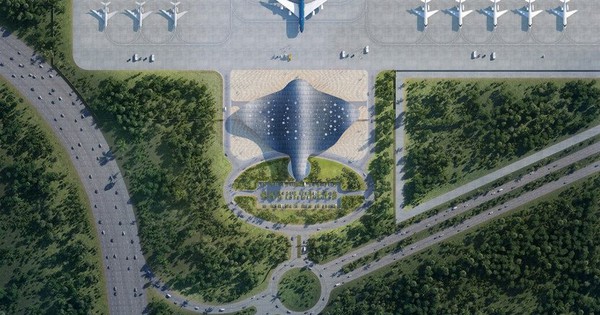 Chiêm ngưỡng nhà ga VIP quy mô 8.500 m² do Sun Group đầu tư lấy cảm hứng từ loài cá đại bàng biển