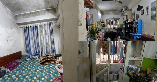 Rao bán căn hộ 58m² giá 3 tỷ nhưng tường ẩm thấp, mốc meo ở HH Linh Đàm: Cận cảnh bên trong khiến nhiều người choáng váng