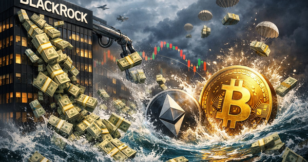 “Cá voi” BlackRock tung hàng tỷ USD bắt đáy Bitcoin, Ethereum