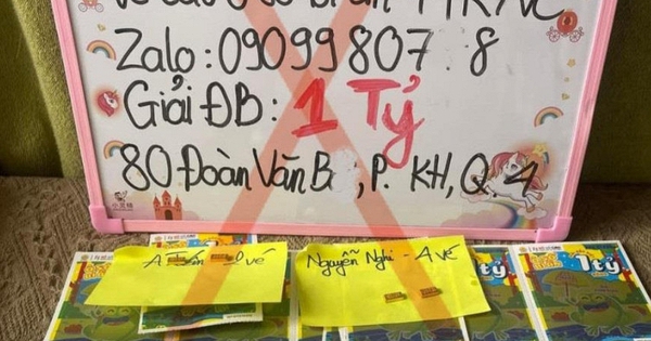 Công an có thông báo quan trọng tới người dân tham gia “xổ số cào online”