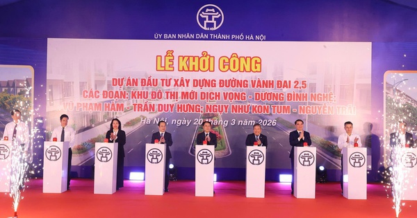 Khởi công tuyến đường dài hơn 2,2 km, tổng mức đầu tư 8.401 tỉ đồng