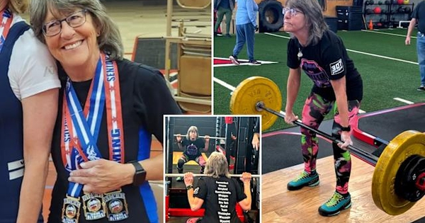 Cụ bà U70 vẫn chinh phục đỉnh cao cử tạ sau tai nạn gãy xương