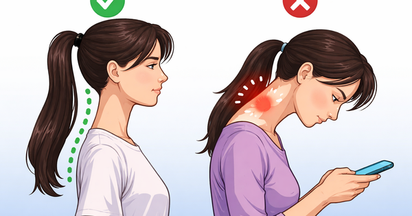 Cúi đầu lướt smartphone, cột sống cổ đang phải 'cõng' vật nặng 27kg