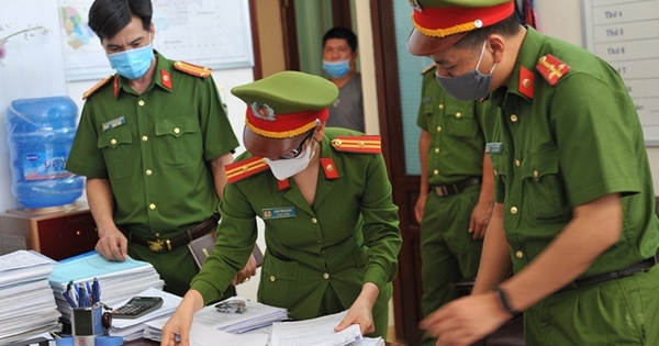 Thi hành lệnh bắt tạm giam, khám xét với giám đốc Trần Nguyên Vũ