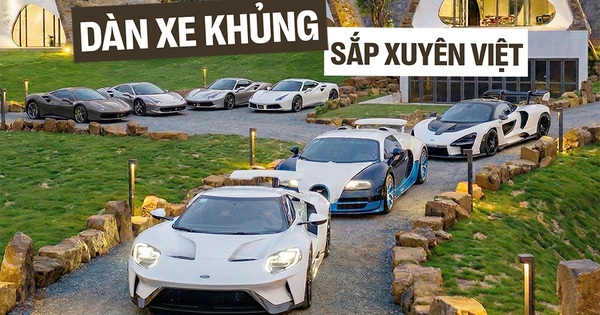 HOT: “Hành trình từ trái tim” sẽ xuyên Việt hàng nghìn km, dàn siêu xe, xe sang của ông Đặng Lê Nguyên Vũ sắp tới khắp các tỉnh thành