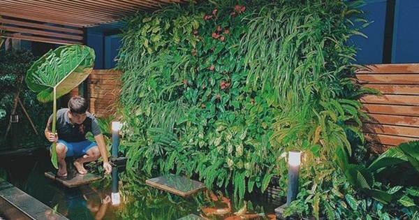 Cận cảnh khu vườn 