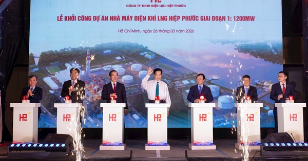 Nhà máy điện LNG Hiệp Phước 19.000 tỷ chính thức khởi công, ký Hợp đồng mua bán điện (PPA)