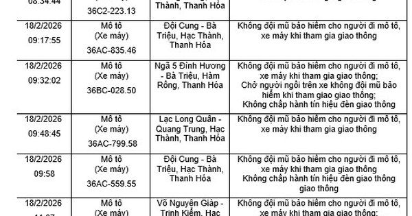 57 chủ xe máy có biển số sau nhanh chóng nộp phạt nguội theo Nghị định 168