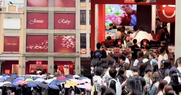 Cảnh tượng giành giật đồ Jennie ở MINISO: Khách xếp hàng dài 3 con đường, đội mưa chờ 6 tiếng