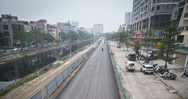 Diện mạo mới tuyến đường nhiều năm xuống cấp ở phía Nam Thủ đô